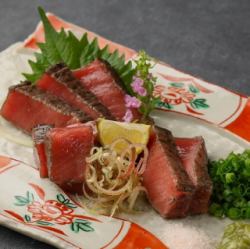 本鮪の炭火炙り刺し