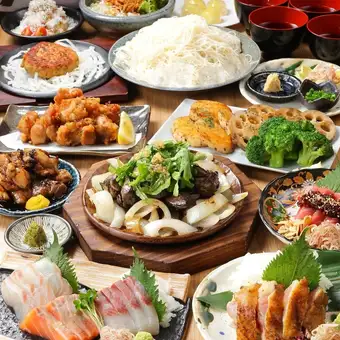 【虎・鶏コース】2H飲み放題付き 11品 5500円(税込)
