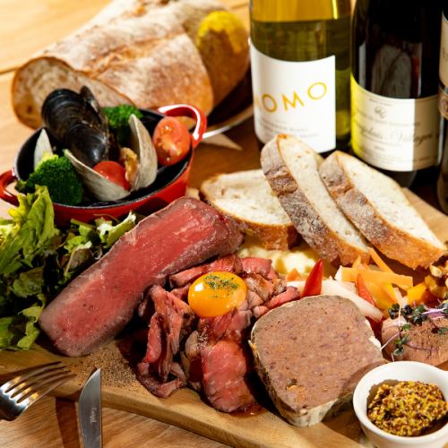 We offer a selection of wines that go perfectly with our meat dishes!