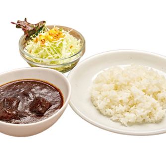 D set [medium rice, mini salad, mini curry roux]