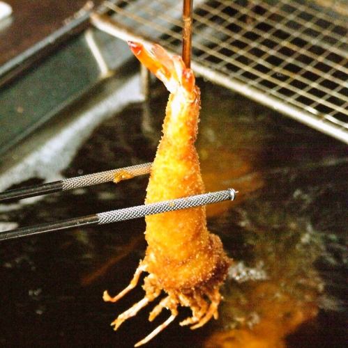 Deep-fried shrimp prawns