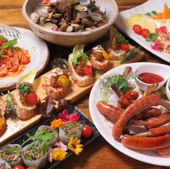 [2H All-you-can-drink] Casual after-party course with 5 delicious dishes for 2,500 yen Available from 20:30
