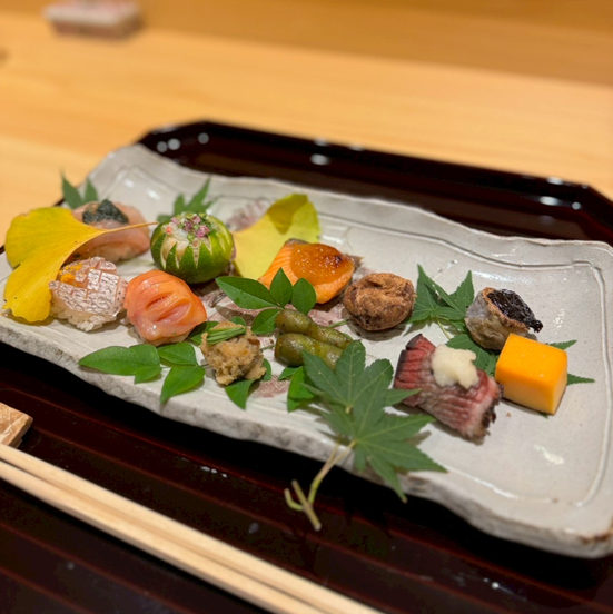 【酒肴セット　四品】お通し、お造り、八寸、本日のメインから一品お選びいただけます◎