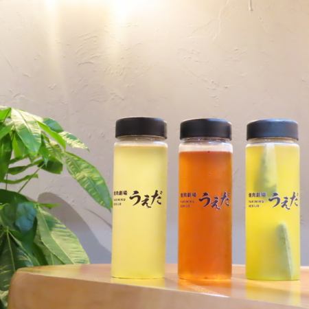 水出しでお作りしているお茶はじめこだわりが詰まった店内◎