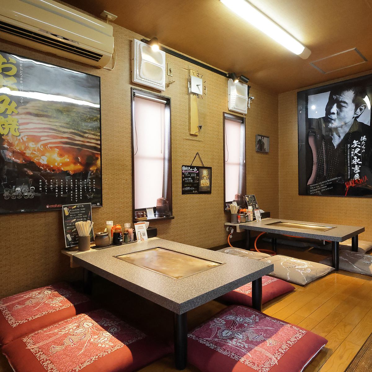 肩ひじ張らずゆっくりとお寛ぎいただけます。