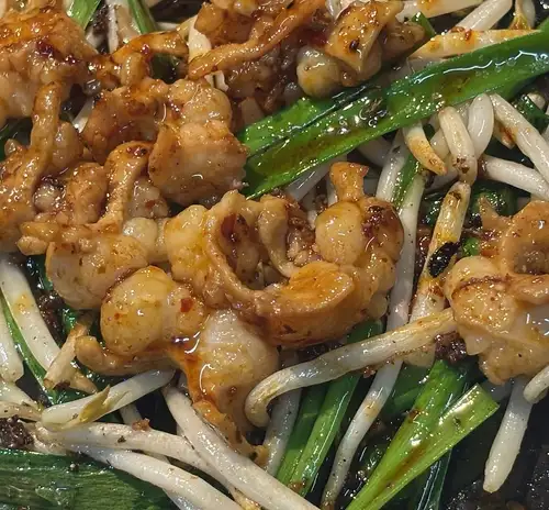 すたみな満点　黒毛和牛使用のホルモン焼きそば