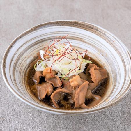 Stewed horse offal with Shinshu miso