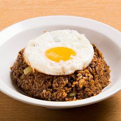 Black fried rice