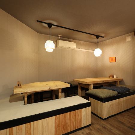 二人掛けテーブル席