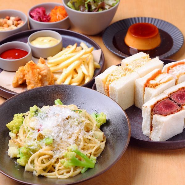 季節食材と人気メニューが揃う2時間飲み放題付きROOTS【特製コース】