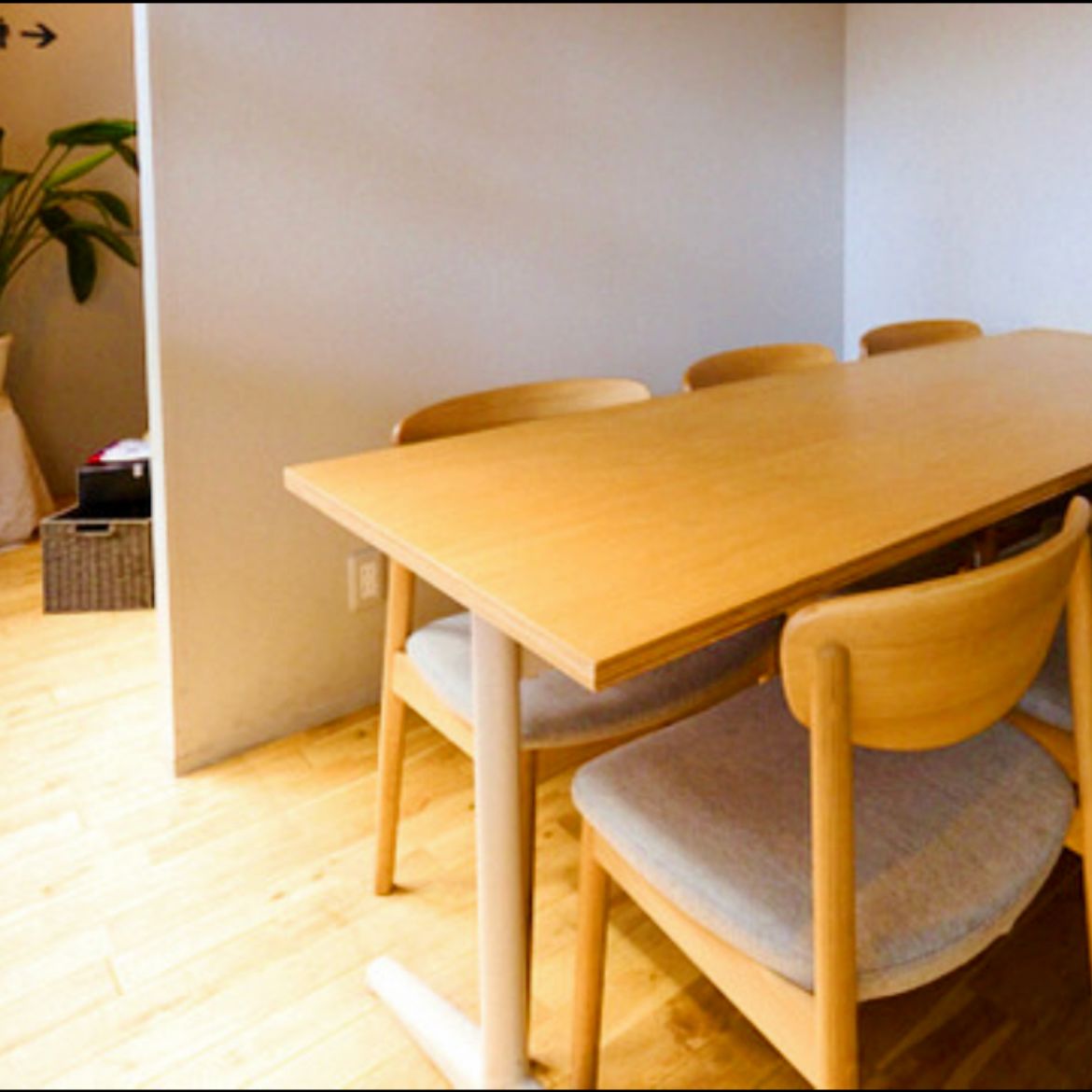 ６名様用の半個室がございます♪