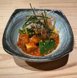 山芋と胡瓜のキムチ和え
