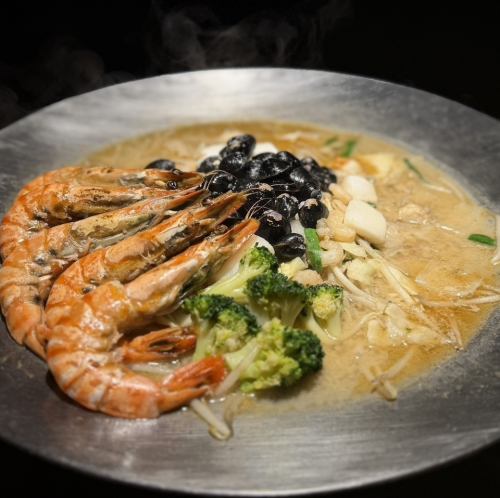 시시미 밥 고기 ~ 해물 버터 ~