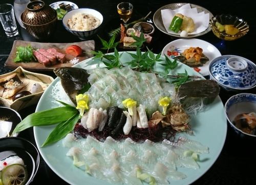 期間限定　贅沢な味わい『城下カレイ会席』