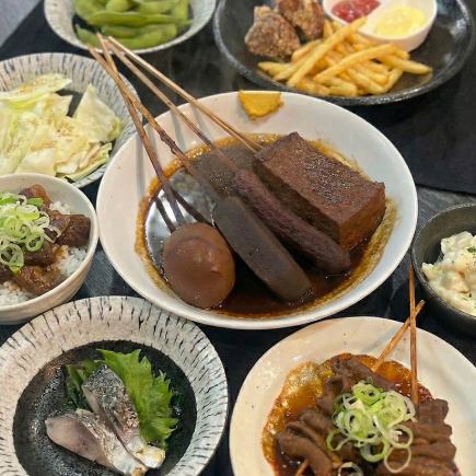 飲み放題付き名物よくばりコース（生ビール無し）