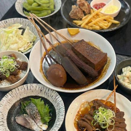 飲み放題付き名物よくばりコース（生ビールあり）