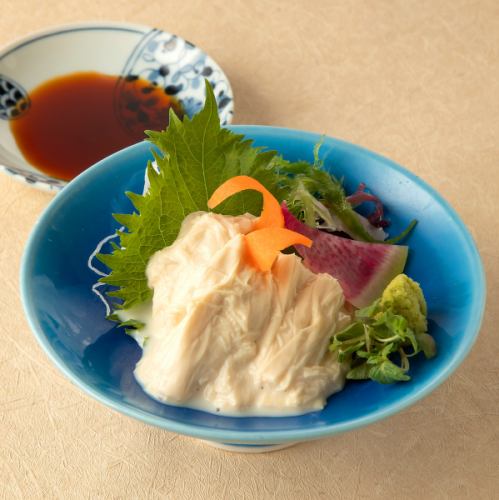 Tofu yuba sashimi