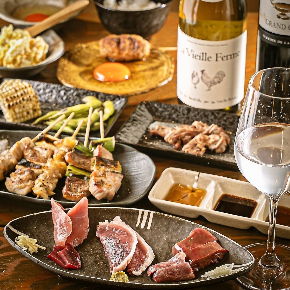 産地直送の新鮮な鶏肉と鴨肉！旨味を凝縮したこだわりの居酒屋料理を堪能ください。