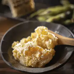 Potato salad with three kinds of potatoes