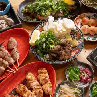21時以降限定【里久・二次会コース】もう一軒♪お任せ料理など全4品＋3時間飲み放題付き2,500円