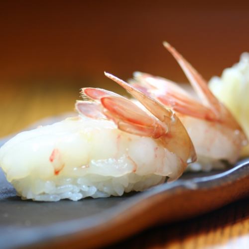 [Botan Shrimp Sushi]