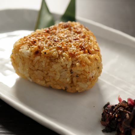 [grilled rice ball]