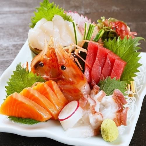 [Assorted sashimi 5] (for 1 person)