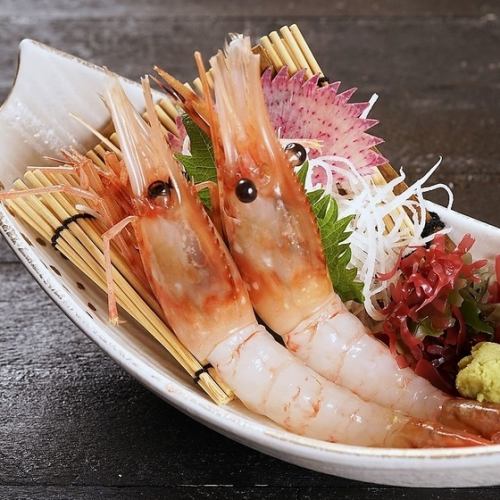 [Botan prawn sashimi] (2 pieces)