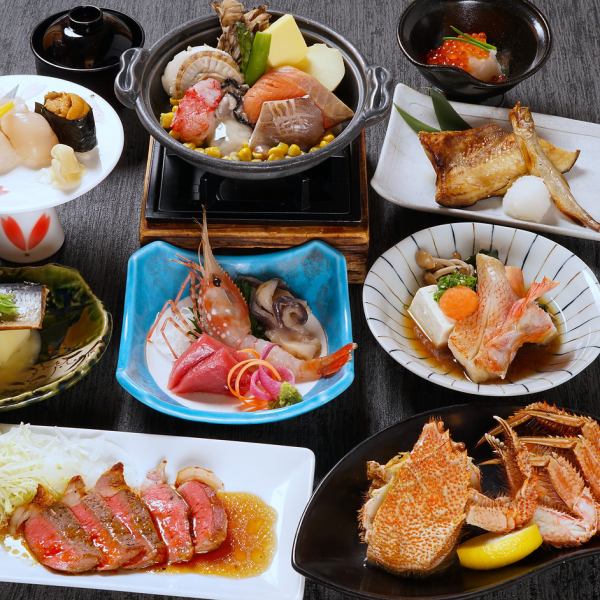 「神威套餐」是最適合北海道娛樂、紀念日、娛樂等的宴會套餐。