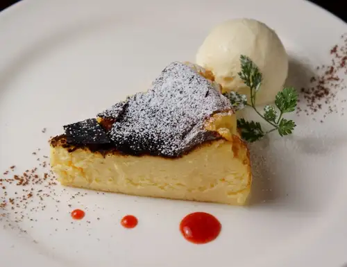 バスク風チーズケーキ