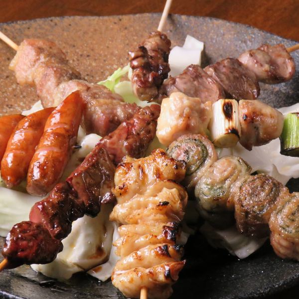 [Large variety♪] Yakitori/Skewer 220 yen (tax included)~