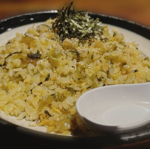 じゃこ高菜チャーハン