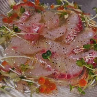 鮮魚のカルパッチョ