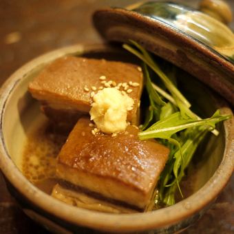 Rafute stewed in brown sugar