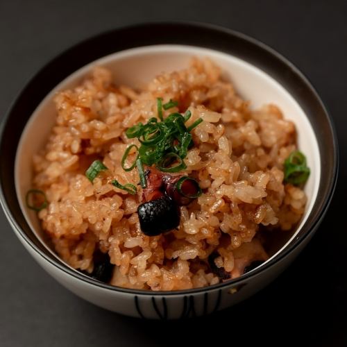 Octopus rice