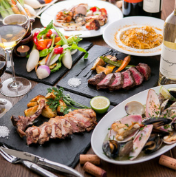 ★3階貸切2h飲み放題付き宴会コース★ 8,500円→8,000円／1人（金曜日、祝前日を除く）