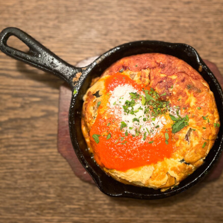 『杉正農園』季節野菜のオムレツ