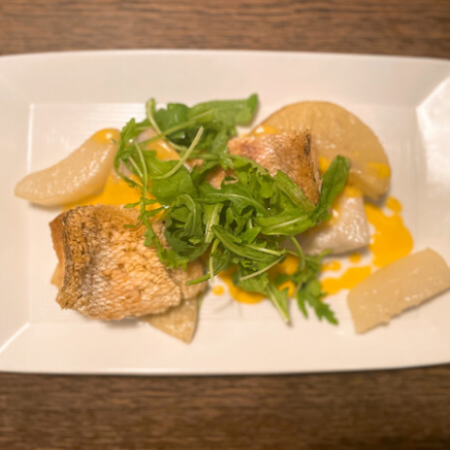 『山形県鼠ヶ関漁港直送』本日の天然鮮魚のメインディッシュ ～その日のスタイルで～