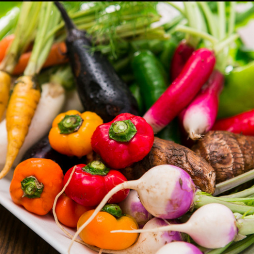 富士山の恵みを受けた旬野菜と四季の彩り