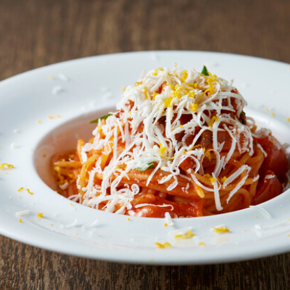 3種のトマトが織りなす甘味とコクの絶品スパゲティ