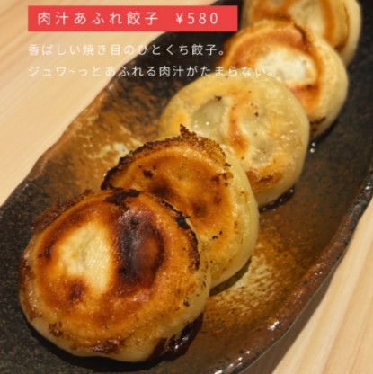 肉汁あふれ餃子