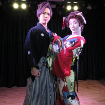 金~日「弌陣の風」18:00~20:30 【入場料+飲み放題付きコース 6000円】