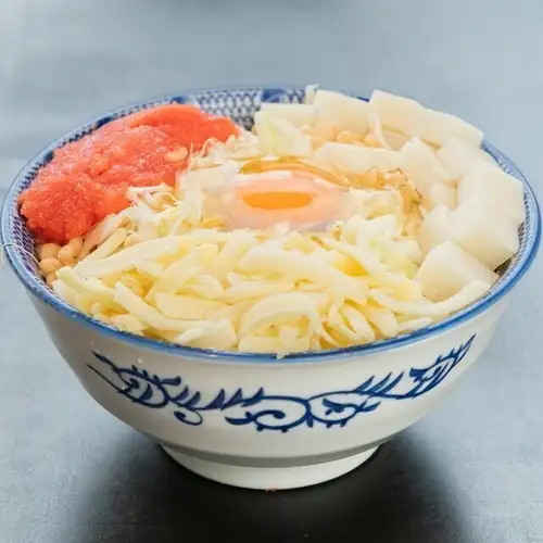 Mentaiko mochi cheese ball