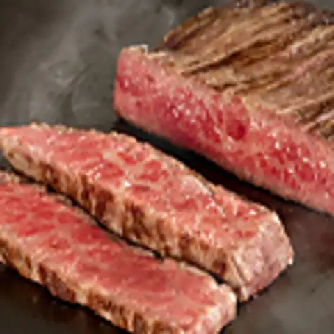 Japanese Wagyu Beef Steak with Savory Sauce