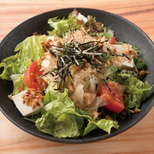 豆腐サラダ