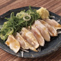 鶏むねぽん酢　ねぎまみれ