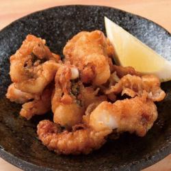 Fried octopus