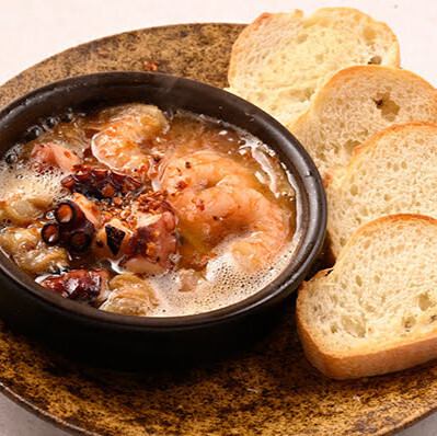 Sizzling Seafood Ajillo