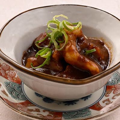 Beef offal stew with demi-glace sauce