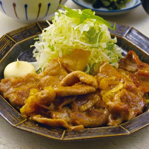 Ginger-fried Chami pork